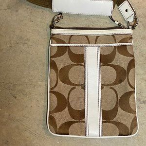 Coach black crossbody purse